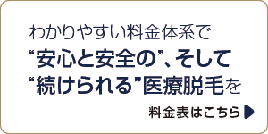 リーズナブルな料金体系だから、続けられる医療脱毛